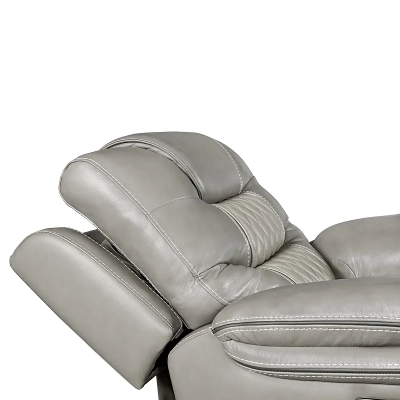 Cody Dual-Power Recliner Light Grey