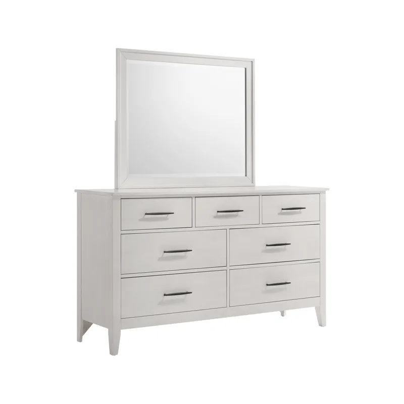 Andover Mirror White