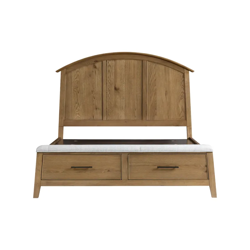 Jackson Queen Bed w-Storage Footboard