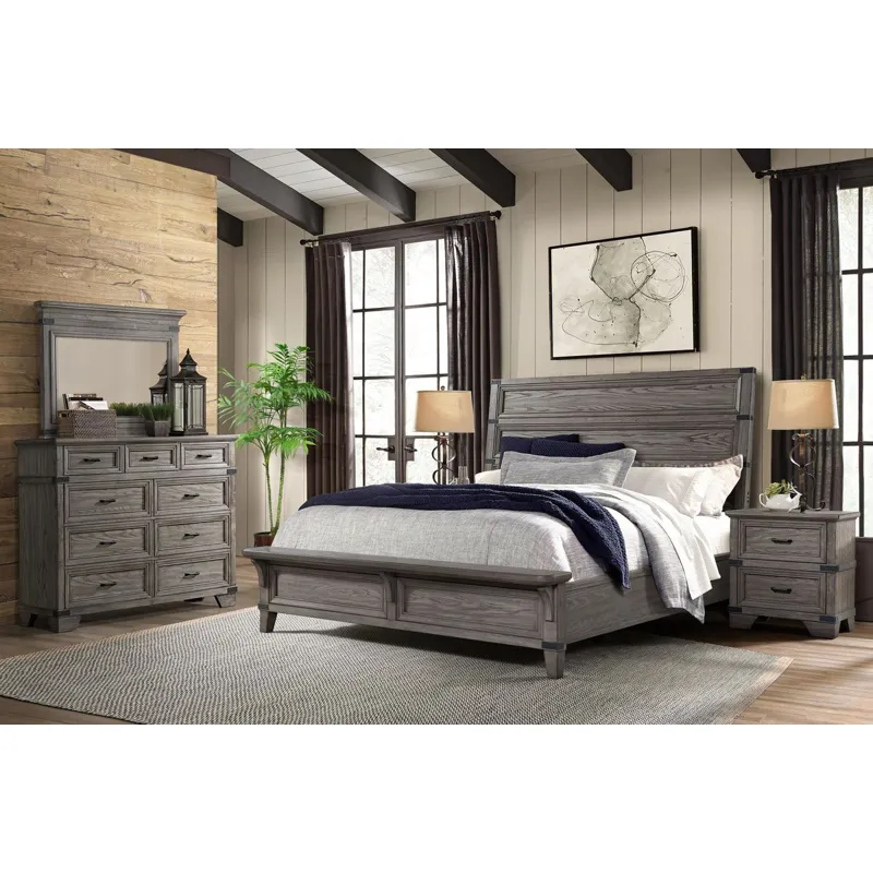 Forge King/Cal-King Footboard w/Bench