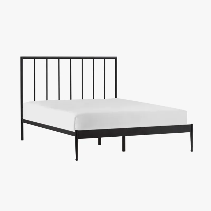 Metal Beds Modern Queen Metal Bed