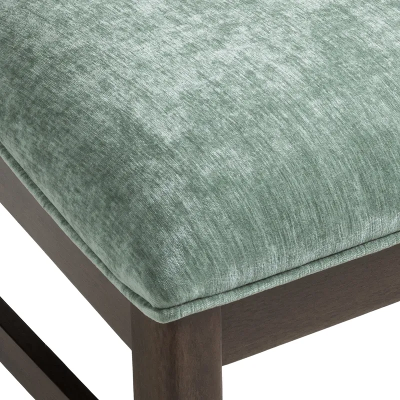West End Spindle Chair Sage Green Saddle Brown