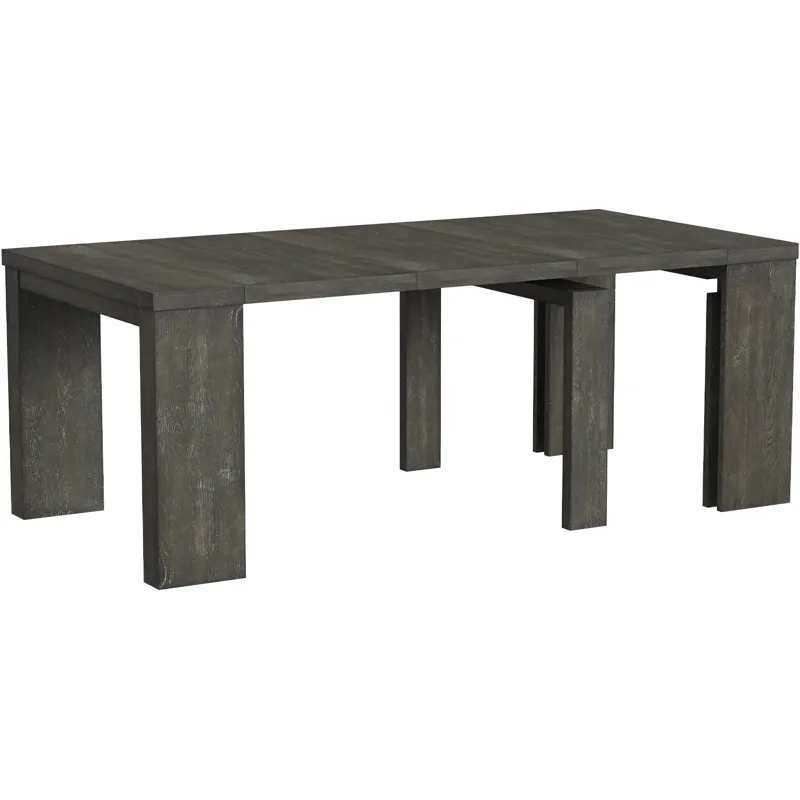 Flex Dining Table Reclaimed Chevron w/5 20" Leaves