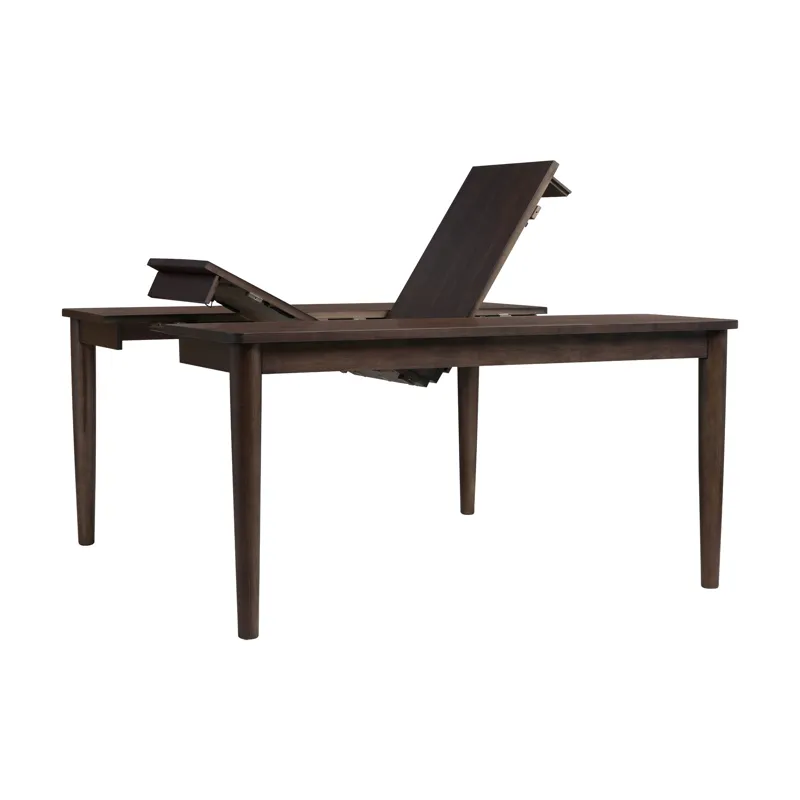 West End Spindle Leg Table Saddle Brown