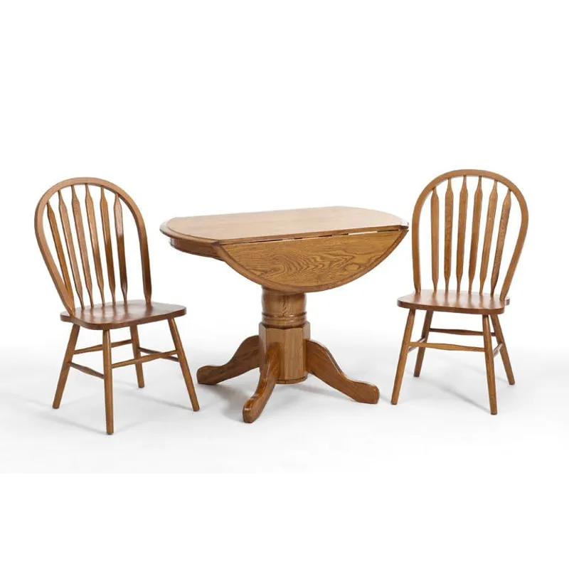 Classic Oak Chestnut Plain Arrow Chair