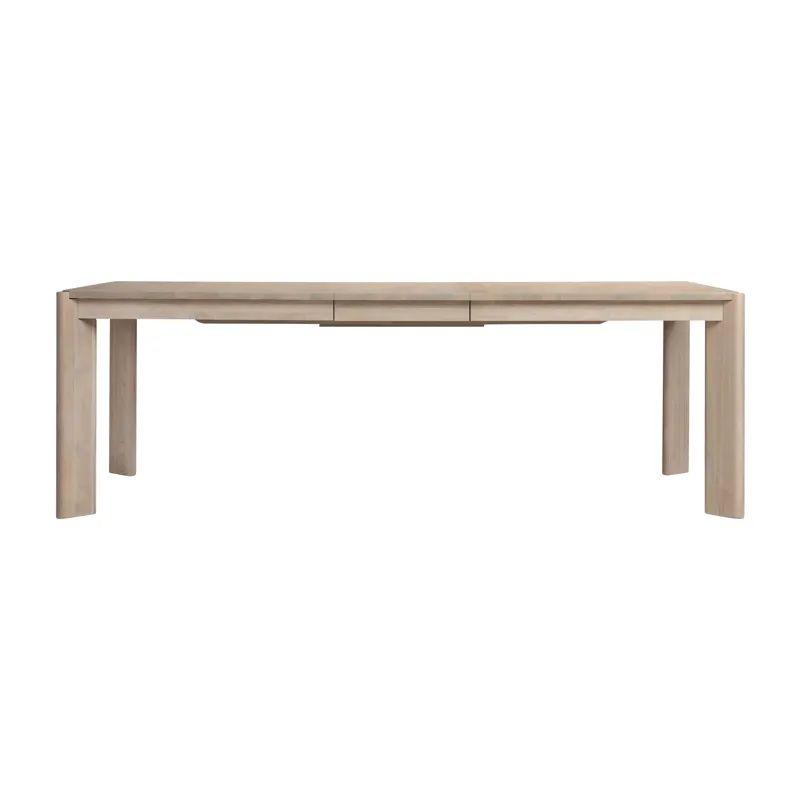 West End Fin Leg Butterfly Table Natural