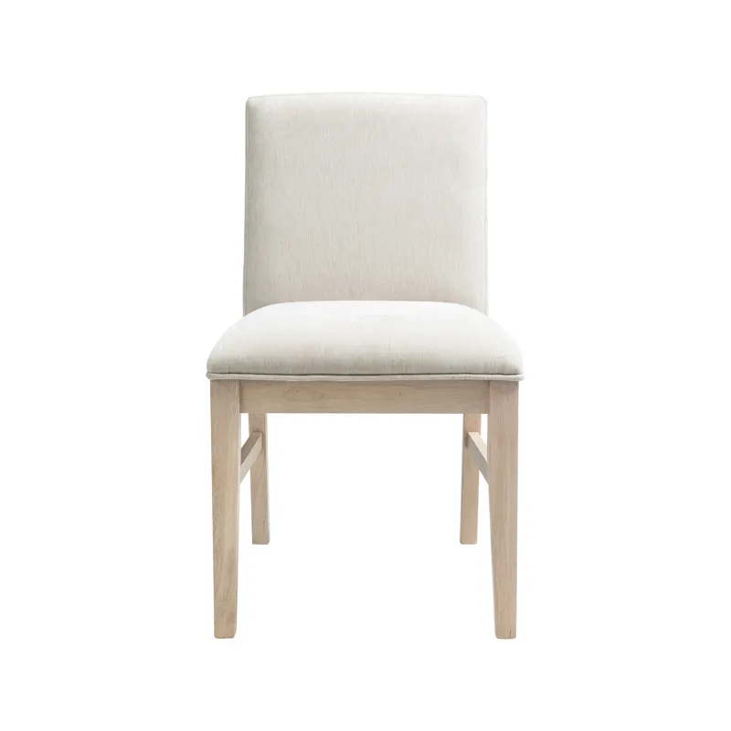 West End Parson Chair Ivory Natural