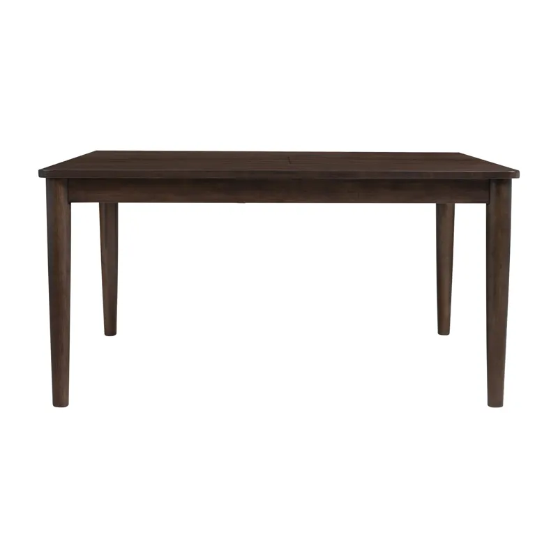 West End Spindle Leg Table Saddle Brown