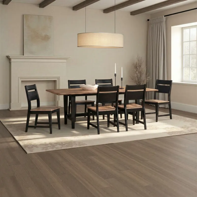 Austin Fixed Top Trestle Table