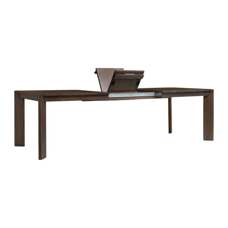 West End Fin Leg Butterfly Table Saddle Brown
