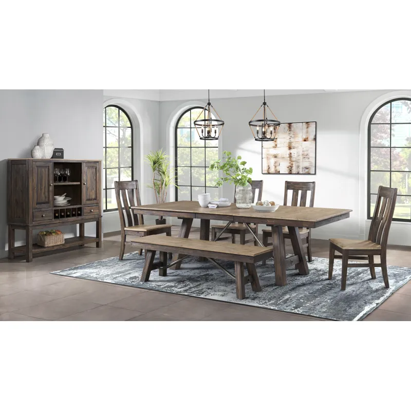 Transitions Dining Trestle Counter Table Top