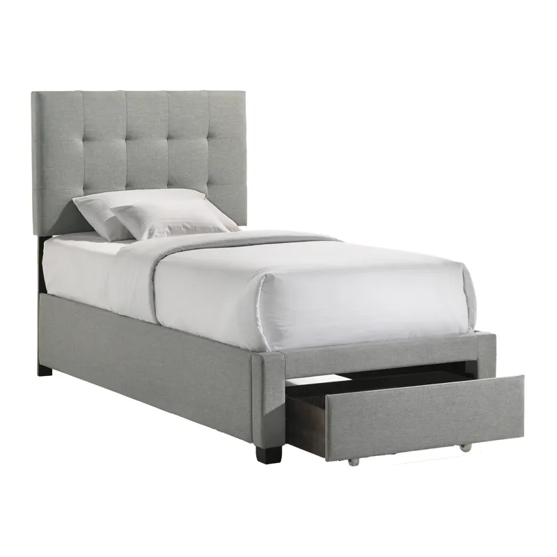 Upholstered Beds Kaycee Twin HB w/FB DRW Box