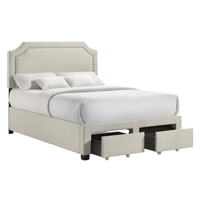Upholstered Beds Tropic Full HB w/FB DRW Box