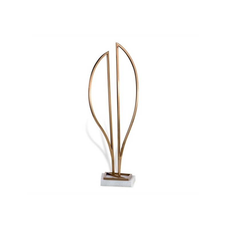 Mantis Sculpture - Antique Brass