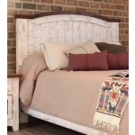 Pueblo White Queen Headboard