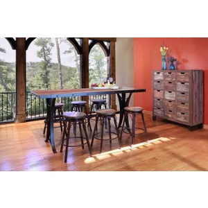 Antique Counter Height Table