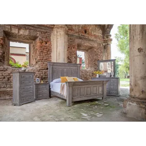 King/California King Terra Gray California King Bed