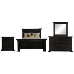 Terra Dark 4 PC Bedroom Set