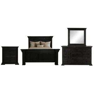 Terra Dark 4 PC Bedroom Set