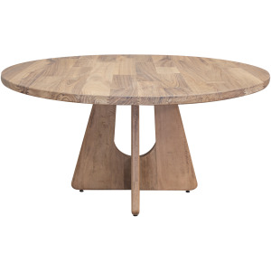 Natural Parota Round Dining Table