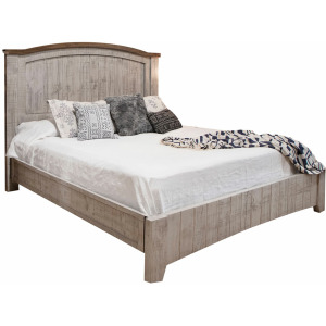 Pueblo Gray King Bed