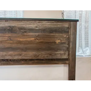 King/California King Antique Gray California King Bed
