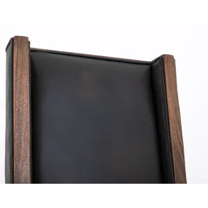 Walnut Upholstered Chair