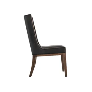 Walnut Upholstered Chair