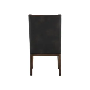 Walnut Upholstered Chair