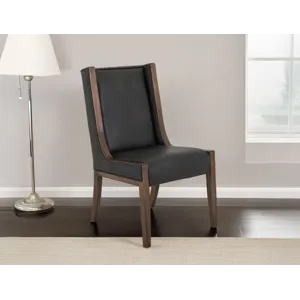 Walnut Upholstered Chair