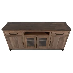 Natural Parota TV Stand