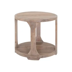 White Balam End Table