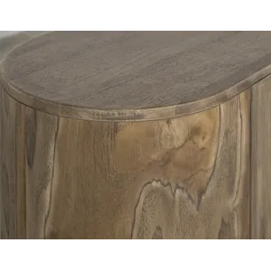 White Balam TV Stand