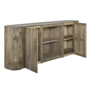 White Balam TV Stand