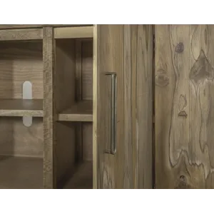 White Balam TV Stand