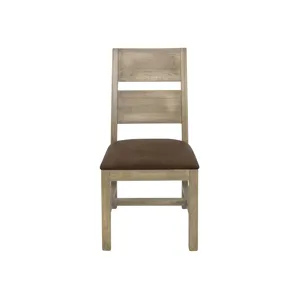 White Teak Chair