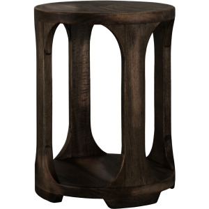 Black Balam Chairside Table