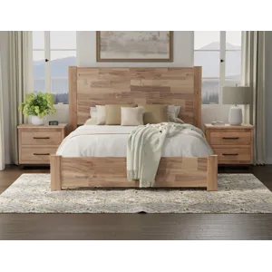 Natural Parota King Bed