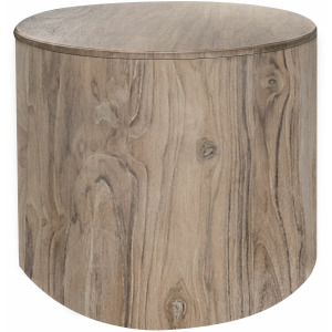 White Balam End Table