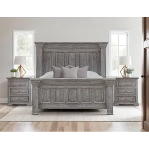 Terra Gray Queen Bed