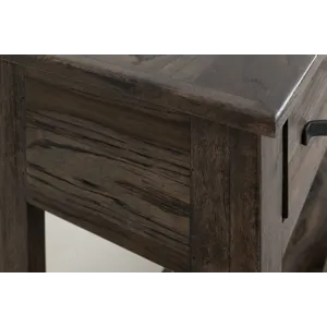 Dark Teak Sofa Table