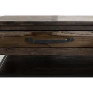 Dark Teak Cocktail Table