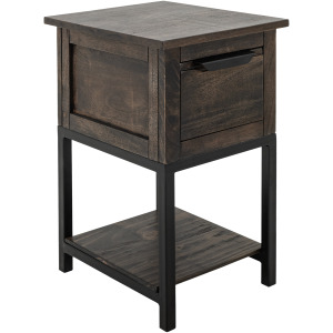 Dark Mita Chairside Table