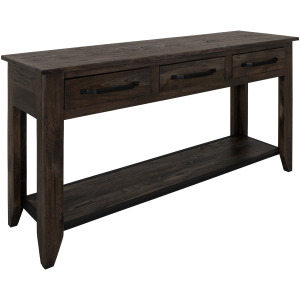 Dark Teak Sofa Table