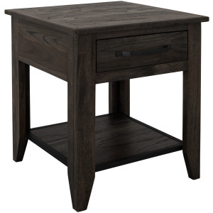 Dark Teak End Table