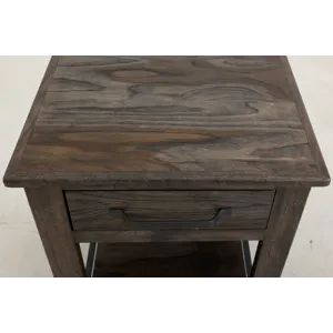 Dark Teak End Table