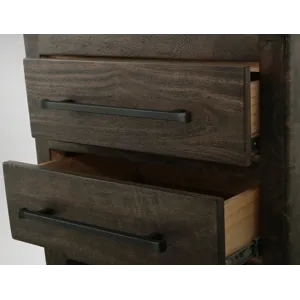 Black Merida Nightstand