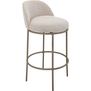 Snow Upholstered Barstool