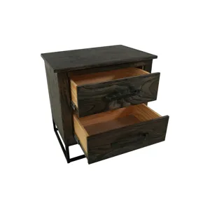 Dark Teak Nightstand