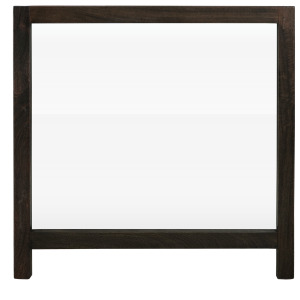 Dark Teak Mirror